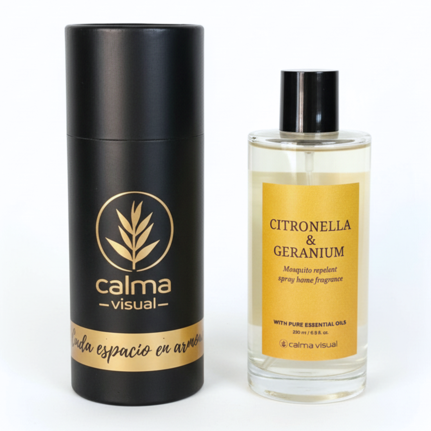 Citronella y Geranium. Ambientador de hogar antimosquitos